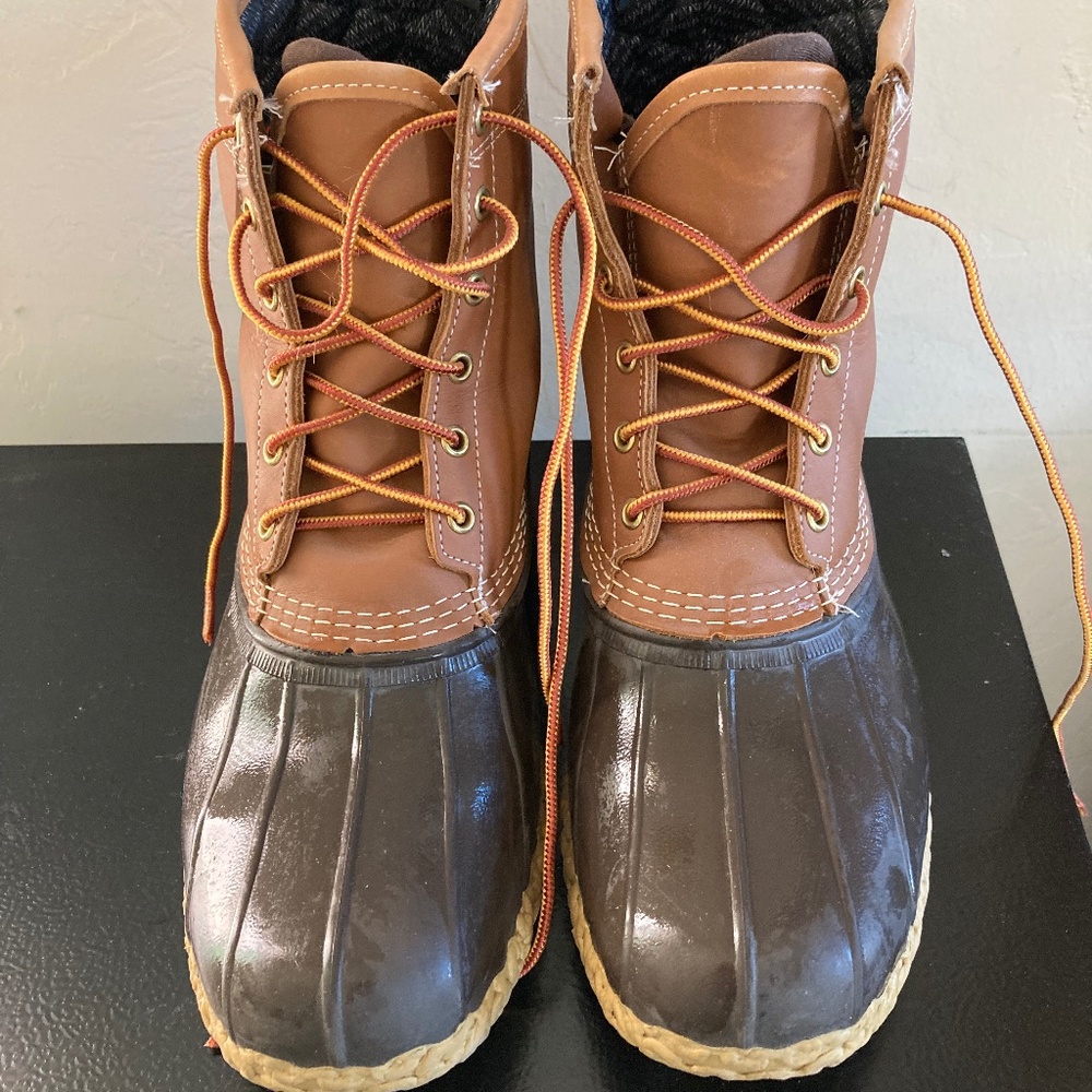 Mens LL Gore-TEX lined Bean Boots Size 12-W